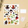 Set for decorating eggs "Treasure Island", 25 x 15 cm.