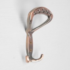 Hook furniture tundra TKT008, three -rod, copper