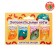 A set of magnetic bookmarks "Curious cats", 4 pcs.