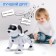 Tricking robot plug, sound effects, control from the remote control