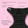 Panties-scammer, reusable, carbon-bamboo fabric, “flamingo”, from 0-36 months.