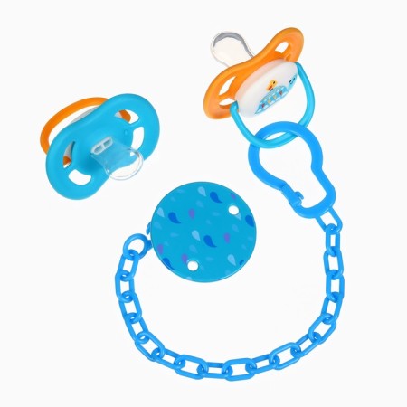 Nipple - anatomical dummy "for a boy" +6 months, 2 pcs., Holder 1 pc. + container.-13