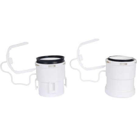 SCA-8080-220080 chimney element, condensation adapters for a flexible pipe, D = 80 mm