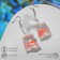 Earrings Assorted "Fish" in a package, Orange color