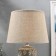 Table lamp 16354/1 E14 40W gray 22x22x36 cm Risalux