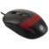 Mouse call 310m black/red optical (2400DPI) USB for a laptop (3but)