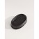Savanna Bathroom Accessories set, 3 items (soap dish, soap dispenser 400 ml, glass), black color