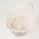 Set of wicker baskets, willow, 3 pcs., White color