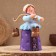 Kovrov toy "Baryshnya with a rocker", ceramics