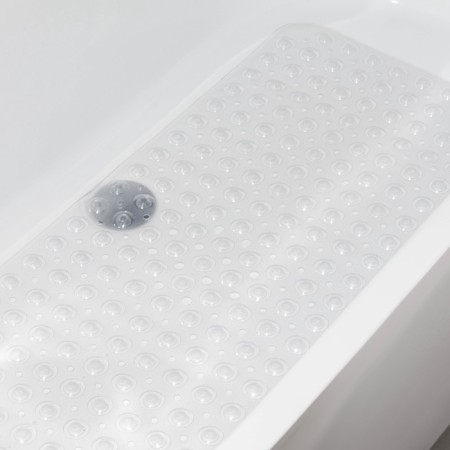 Bath mat 39x99 cm, transparent-6