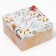 Square gift box, packaging, “gift” 14 x 14 x 8 cm