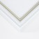 Photo frame plastic "Aron" 21x30 cm, white