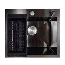 Мойка кухонная Gerda GS 5045 G, 500х450 h=200 мм, цвет графит