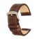 Watch strap, male, 24 mm, harness 80 mm, larynx 120 mm, natures. The skin, brown