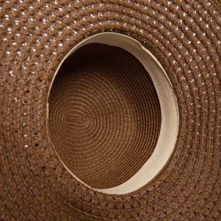 Women's hat minku brown color, rr 58-6