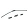 Cartage wiper brush 26/650 mm, frameless, multifaccing