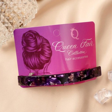 Hair hairpin "Orion" 9.5x1 cm, mix-2