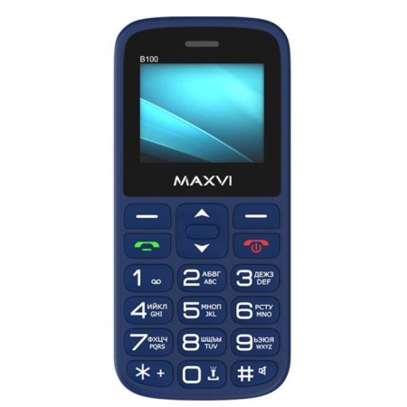 Cell phone Maxvi B100 Blue