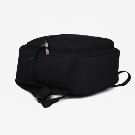 School backpack from lightning textiles, Fulldorn, 2 pockets, black color-2