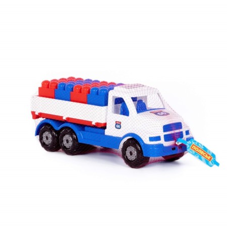 Air Brown "Stalker", white-blue color + constructor "Junior", 20 elements-5