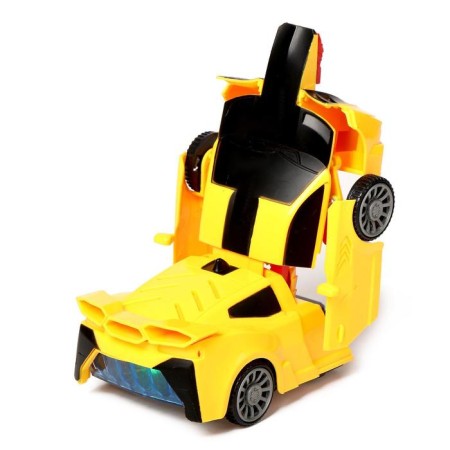 Robot Radio -controlled "Autobot", transforms, works from batteries, color mix-3