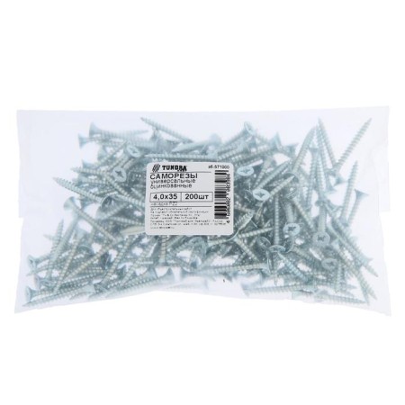 Self -tapping screws universal tundra Krep 4.0x35 mm, zinc, 200 pcs.-1