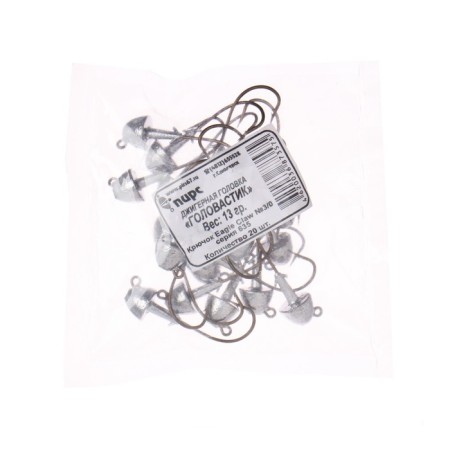 Jig head "tadpoles" with hook No. 3/0, 13 g-2