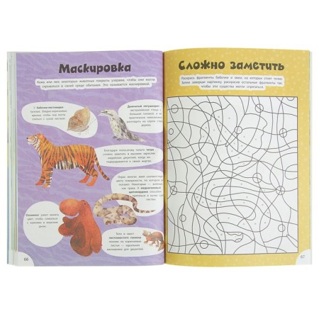 Entertaining book "Wild Animals"-7