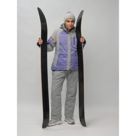 Ski suit, size 60, purple color-1
