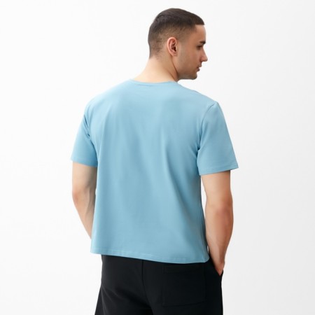 Men's T-shirt Minaku Regular Fit: Blue color, rr 52-4