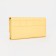 Women's wallet on the button, yellow color
