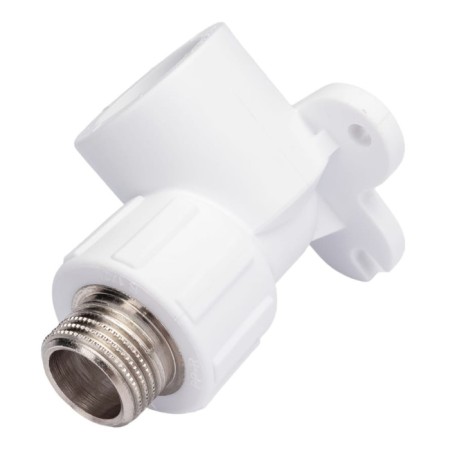 The square "Politek", polypropylene, 25 mm x 1/2 "mm, external thread-3