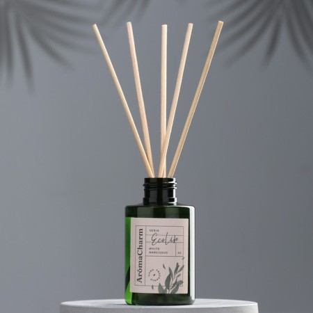 Aromatic diffuser "Ecolife", 100ml, Whitenarcissusus-1