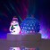 Light device "Snowman with blue ball" 9.5 cm, glow of multi, 220 V