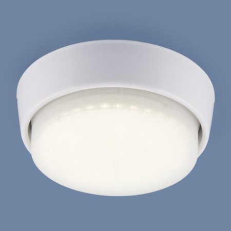 Lamp 1037, 13 W, GX53, white color, D = 90mm