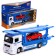 Metal machine KAMAZ "Auto Police", 20cm, movable parts, light, sound