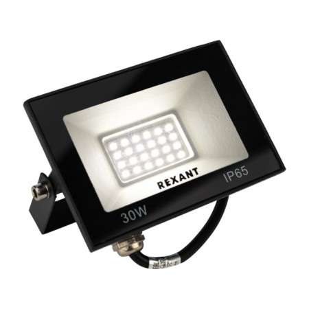 Flight LED 30 W 200–260 V IP65 2400 lm 6500 K, cold light rexant + support on soil 6-5