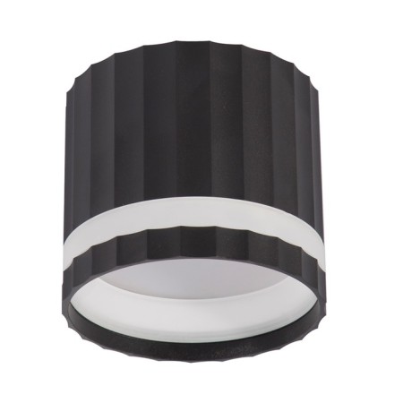 Ceiling light Feron HL365, IP20, GX53, 12 W, 85x85x75 mm, black color black