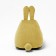 Milk-Milk chair, size 80x90 cm velor, yellow color