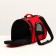Bag - Animal carrying, 2 entrance, 31 x 20.5 x 23 cm, red