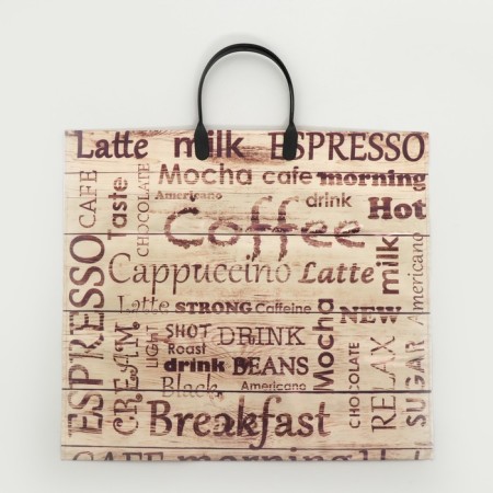 Package "Coffee Break", polyethylene with a plastic pen, 110 μm, 40 x 40 cm