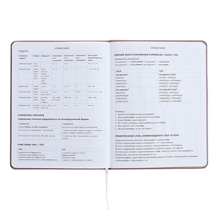 Universal diary for grade 1-11 No Comment, solid cover, artificial leather, foam rubber, silk-screen printing, liesse, 80 g/m2-9