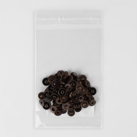 Installation button, alpha (S-shaped), d = 10 mm, antique color-3