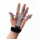 Massage for the development of hands and fingers, with a cuff, 8 × 14 × 2.8 cm, color gray color