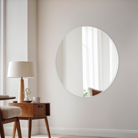 Silver mirror, wall, 100 × 4 cm
