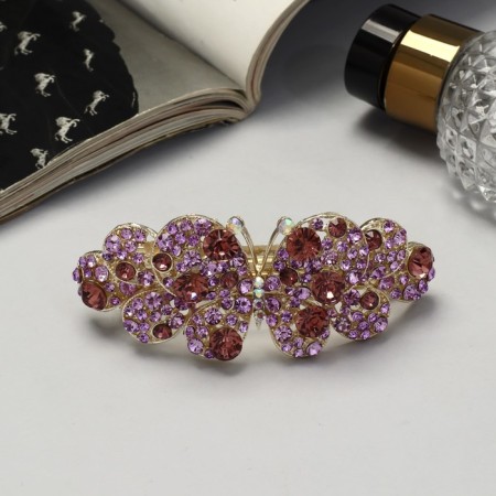 Hair hairpin "Sienna" butterfly, 8.5 cm