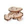 Wooden designer - keychain "Evik: plane"