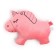 Pillow Ethel "Unicorn" Pink 48x38cm, Velur, 100% p/e