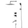 Lemark Unit LM4522C shower system, built -in, tropical shower, shower, chromium