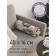 Pillow Roller "Love Paris, decorative, size 16x45 cm